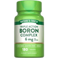 Nature's Truth Triple Action Boron Complex 6mg - 180 Tablets
