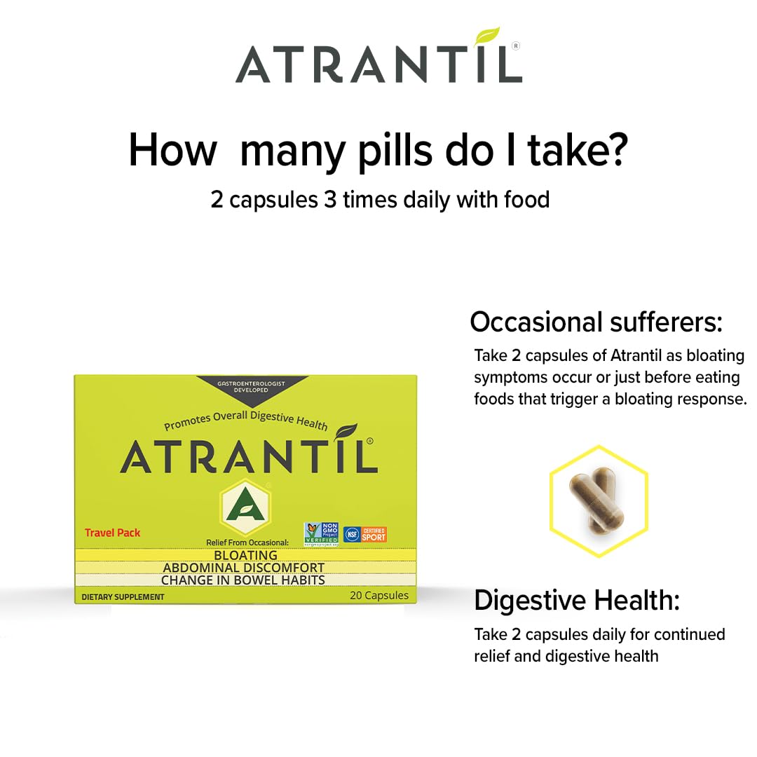 Atrantil Digestive Support Travel Pack - 20 Capsules - image 5