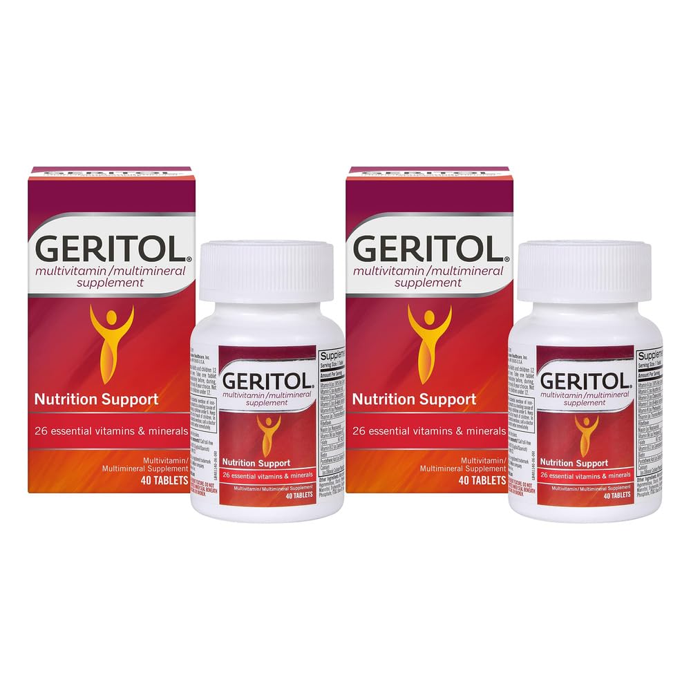KATIE LOXTON Geritol Multi-Vitamin Nutritional Support Tablets - 80 Count