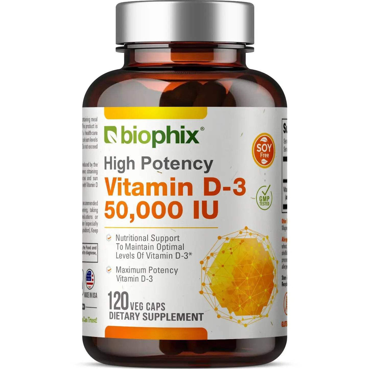 biophix Vitamin D-3 10000 IU High-Potency - 120 Softgels