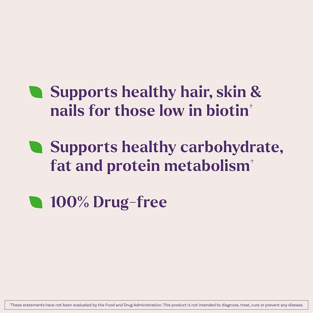 Natrol Biotin 10000mcg for Healthy Hair, Skin & Nails - 200 Tablets - image 3