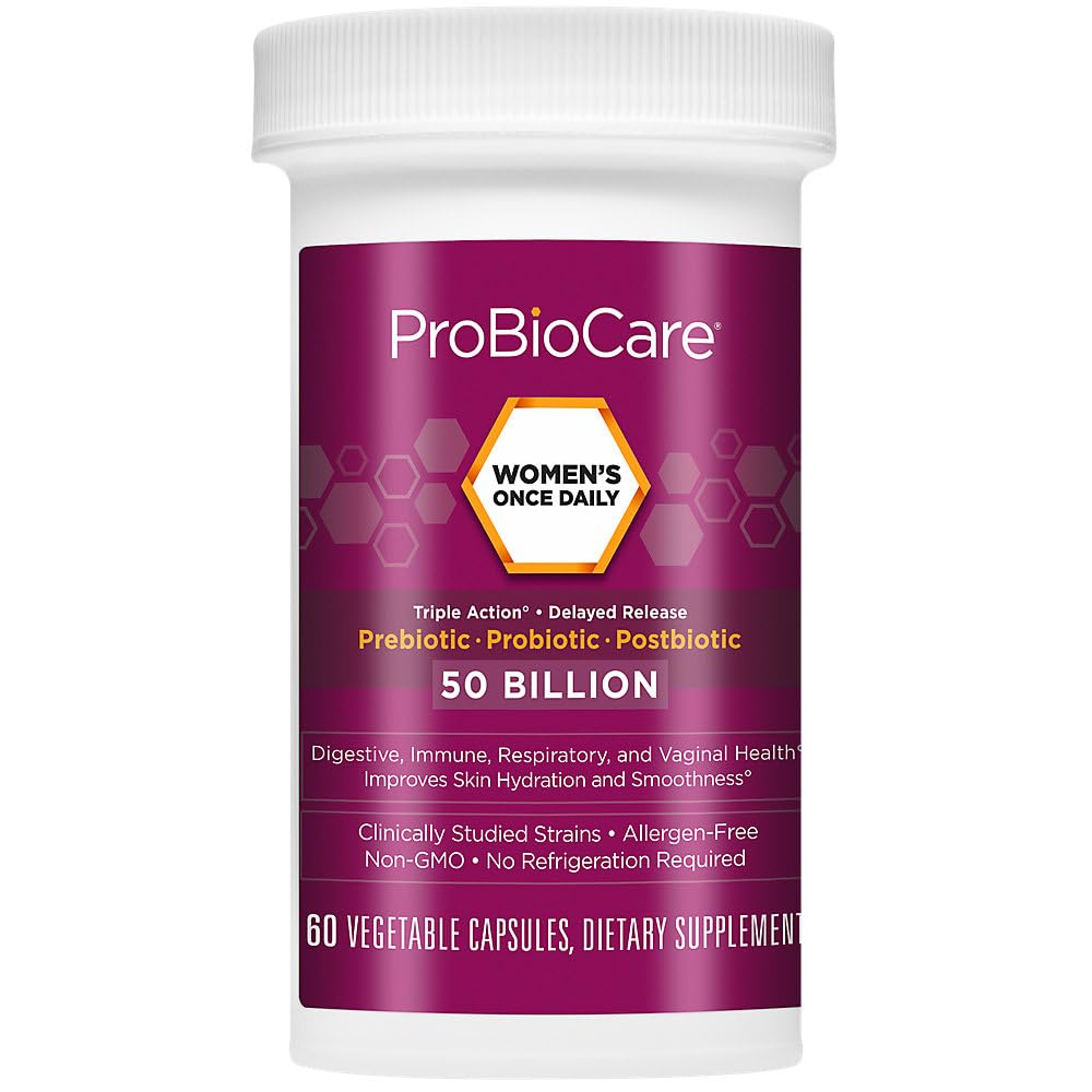 ProBioCare Women's Once Daily Probiotic 50 Billion CFU - 60 Capsules - image 5