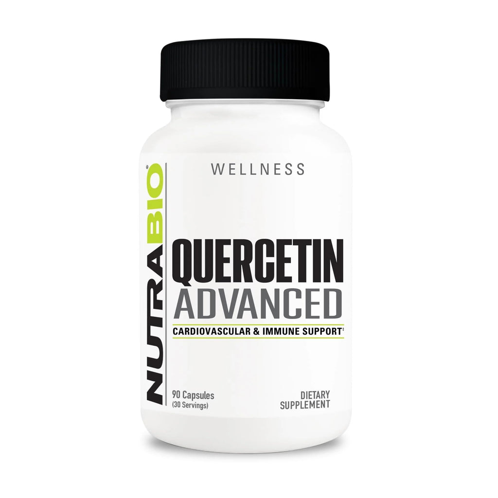 NutraBio Quercetin Advanced with Vitamin C & Bromelain - 90 Capsules