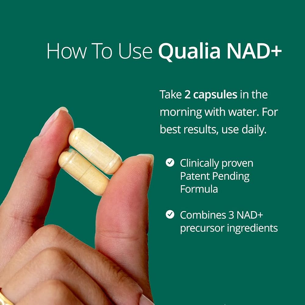 NEUROHACKER COLLECTIVE Qualia NAD+ Nicotinamide riboside nr Supplement