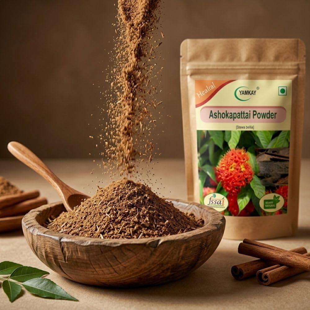 YAMKAY Ashoka Pattai Powder - 300g - image 5