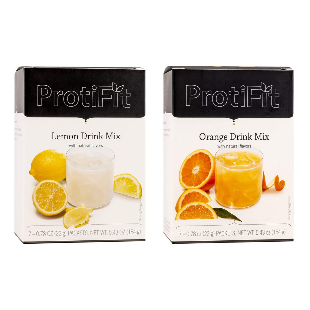 ProtiFit High Protein Lemon & Orange Fruit Drink - 2 Pack