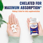 Vitamatic Magnesium with B6 - 360 Vegetarian Tablets - image 6