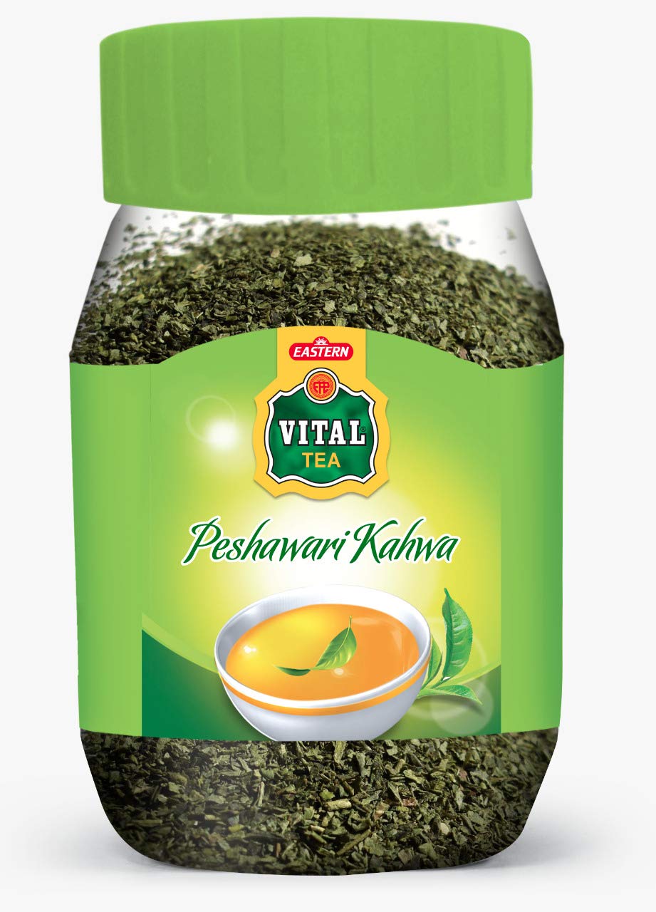 Eastern Vital Tea Peshawari Kahwa Aromatic Green Tea Loose Leaf - 3.5 oz