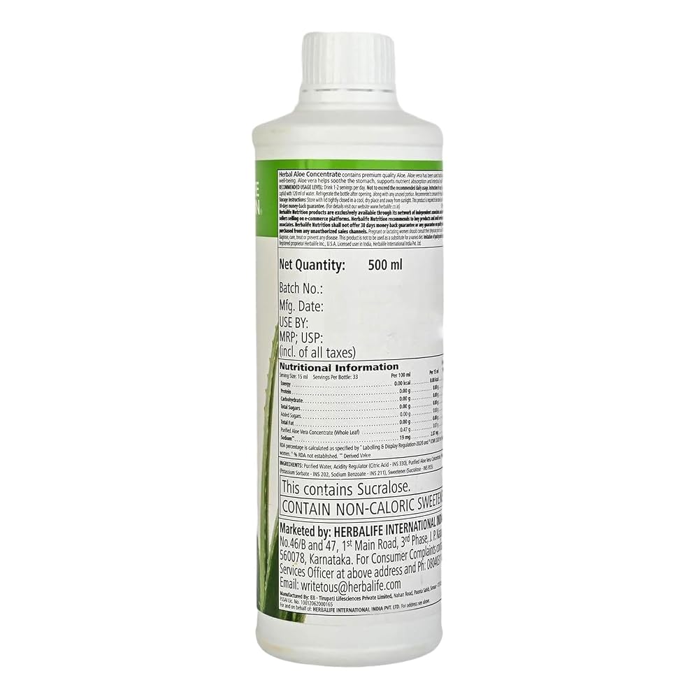 Herbalife Herbal Aloe Concentrate Cranberry for Digestive Health - 16 FL Oz - image 3