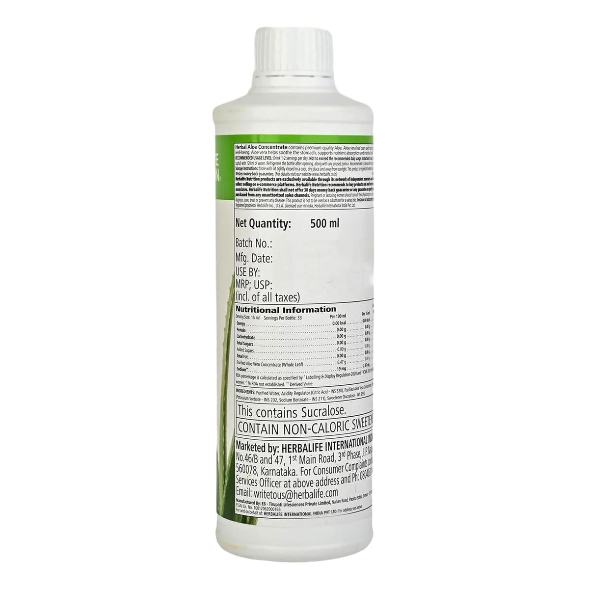 Herbalife Herbal Aloe Concentrate Cranberry for Digestive Health - 16 FL Oz - image 3