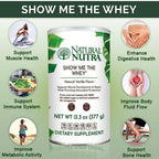Natural Nutra Vegan Soy & Grass-Fed Whey Protein Powders