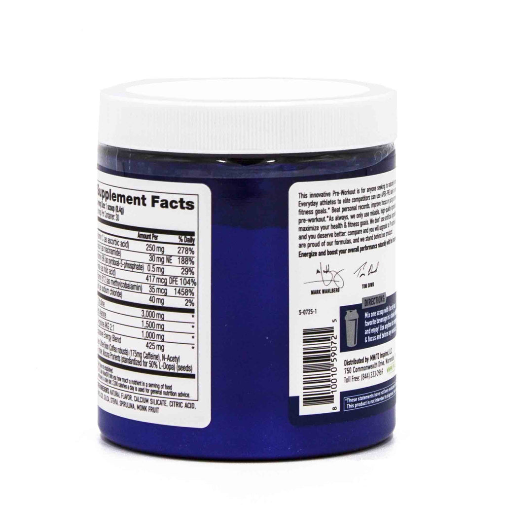 PERFORMANCE INSPIRED APEX Pre-Workout Powder Blue Raspberry - 8.89oz - image 3