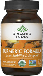 Organic India Turmeric Curcumin Joint Mobility Support - 90 Capsules