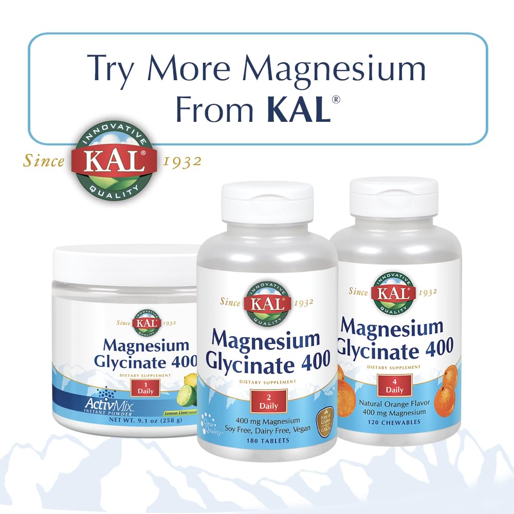 KAL Malic Acid with Magnesium - 120 Tablets - image 5