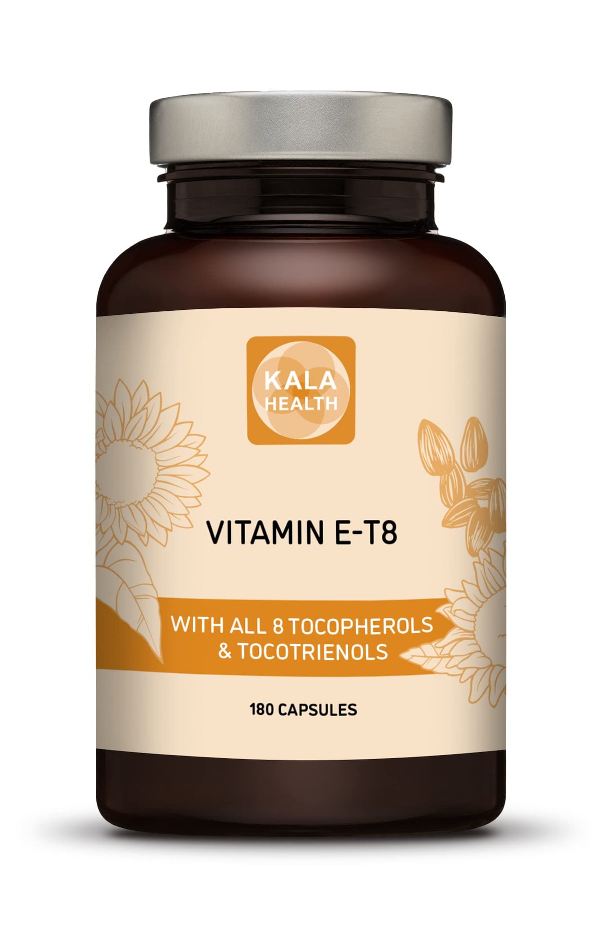 Procapsin Natural Vitamin E Capsules All 8 Forms - 180 Softgels - image 2