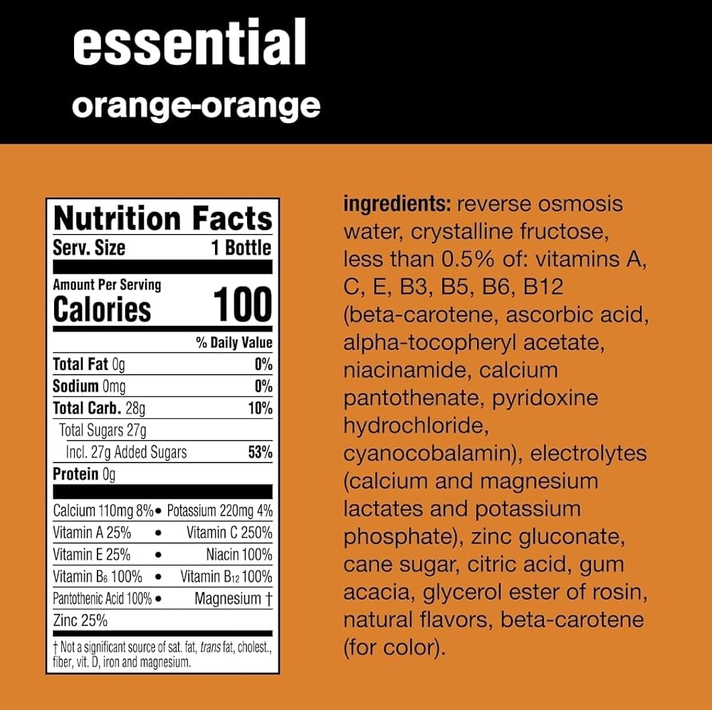 WESTERNMBY vitaminwater essential Electrolyte Enhanced Water - 12 x 20 fl oz - image 4