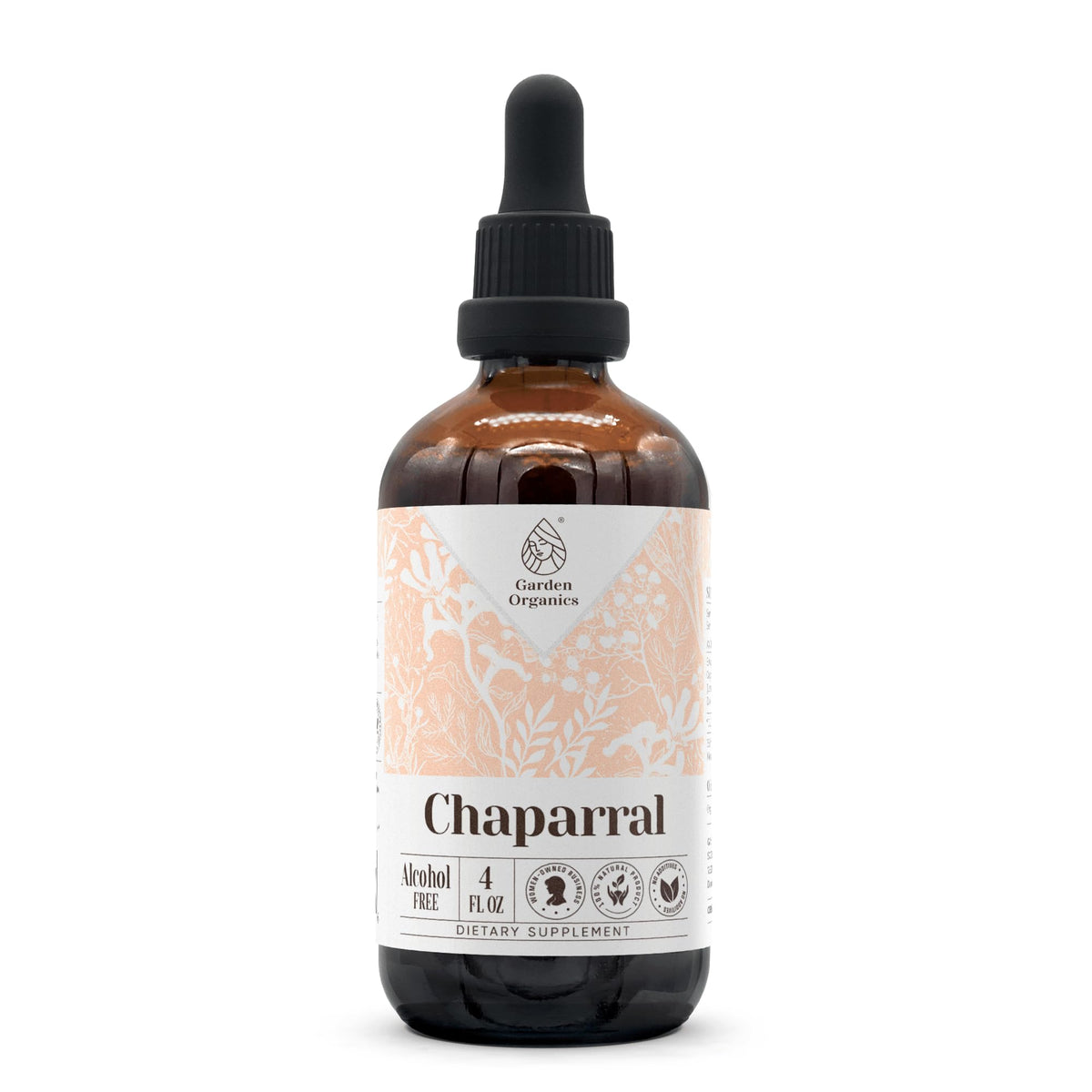 Garden Organics Chaparral Alcohol-Free Natural Tincture Extract