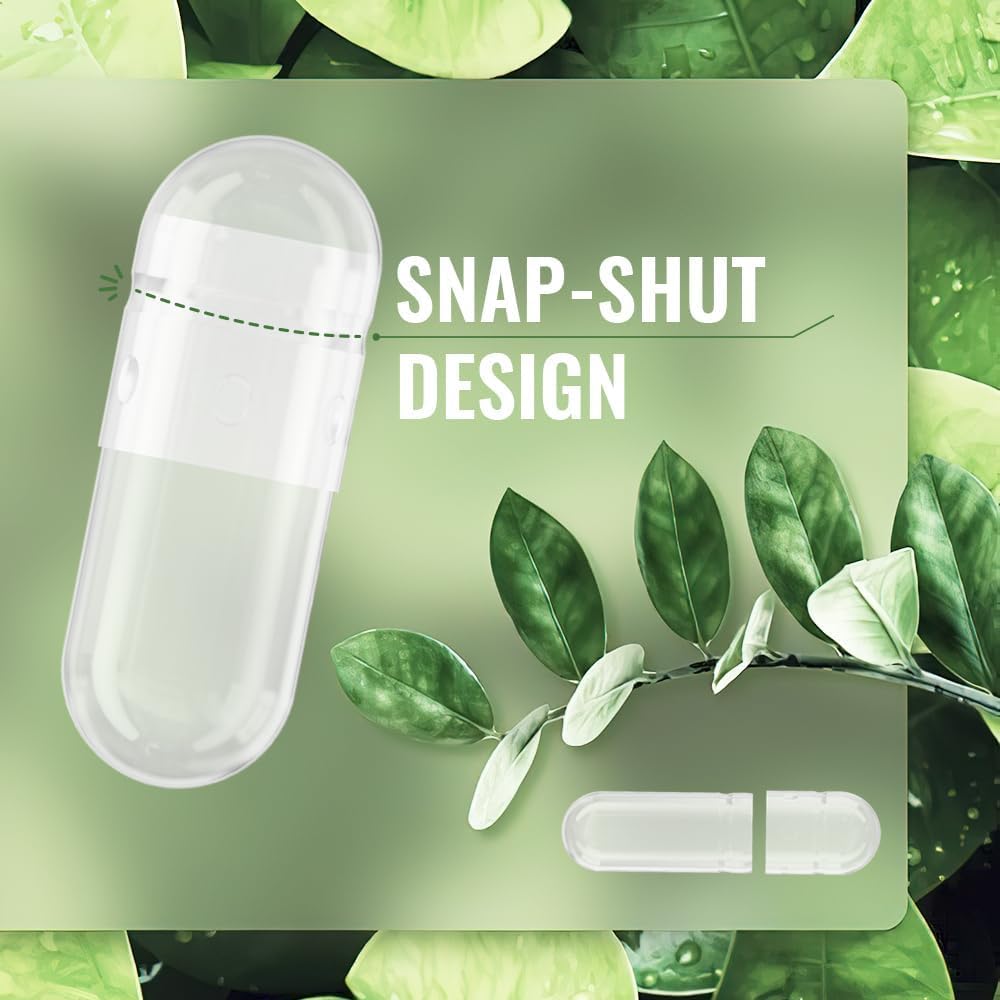 ATNreuro Vegan Empty Capsules Size 0 - 1000 Count - image 4