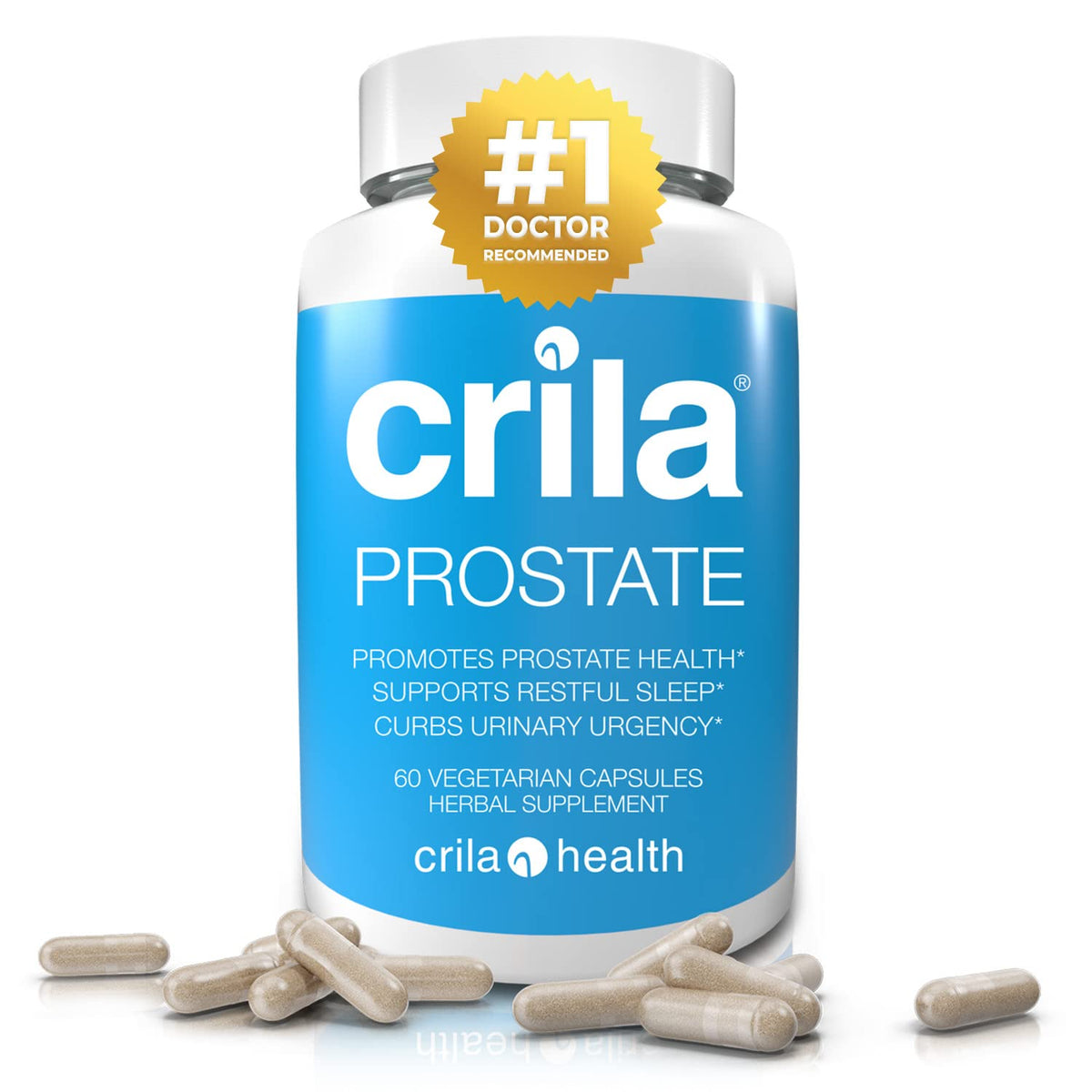 CRILA Prostate Supplement for Men - 60 Capsules - image 3