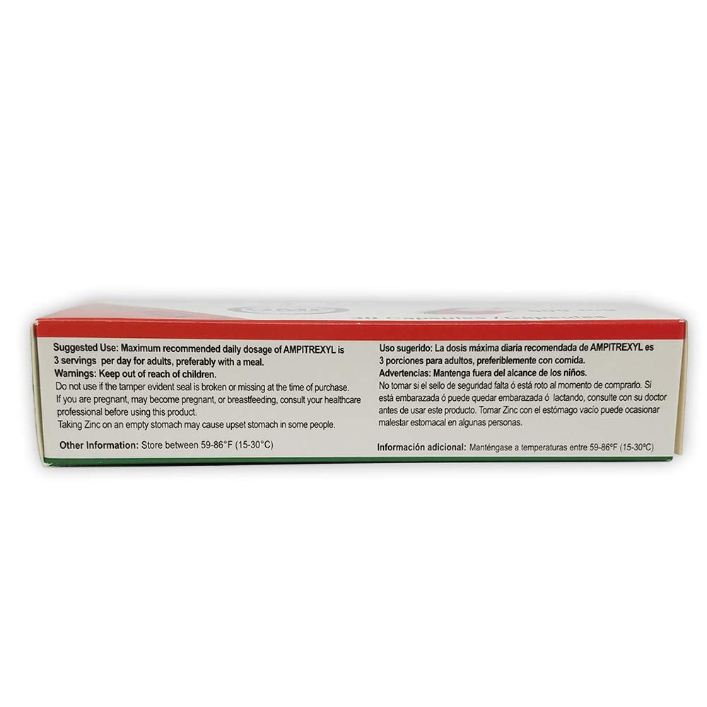 Ampitrexyl 500mg Immune Support Capsules - 30 Count - image 2