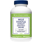 The Vitamin Shoppe Brand Milk Thistle Extract 300 mg, Silymarin, 200 Caps