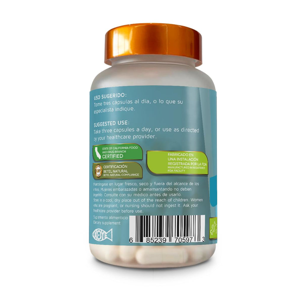 Betel Natural Coral Calcium with Magnesium & Vitamin D - 90 Capsules - image 3