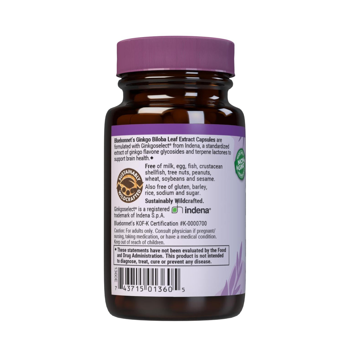 BlueBonnet GINKGO BILOBA LEAF EXTRACT