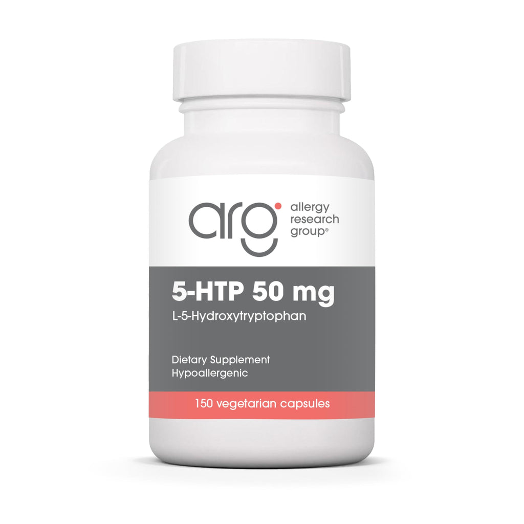 Allergy Research Group 5-HTP 50 mg for Sleep Support - 150 Capsules