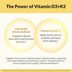Natural Wellness Vitamin D3 + K2 2500 IU - 120 Capsules - image 4