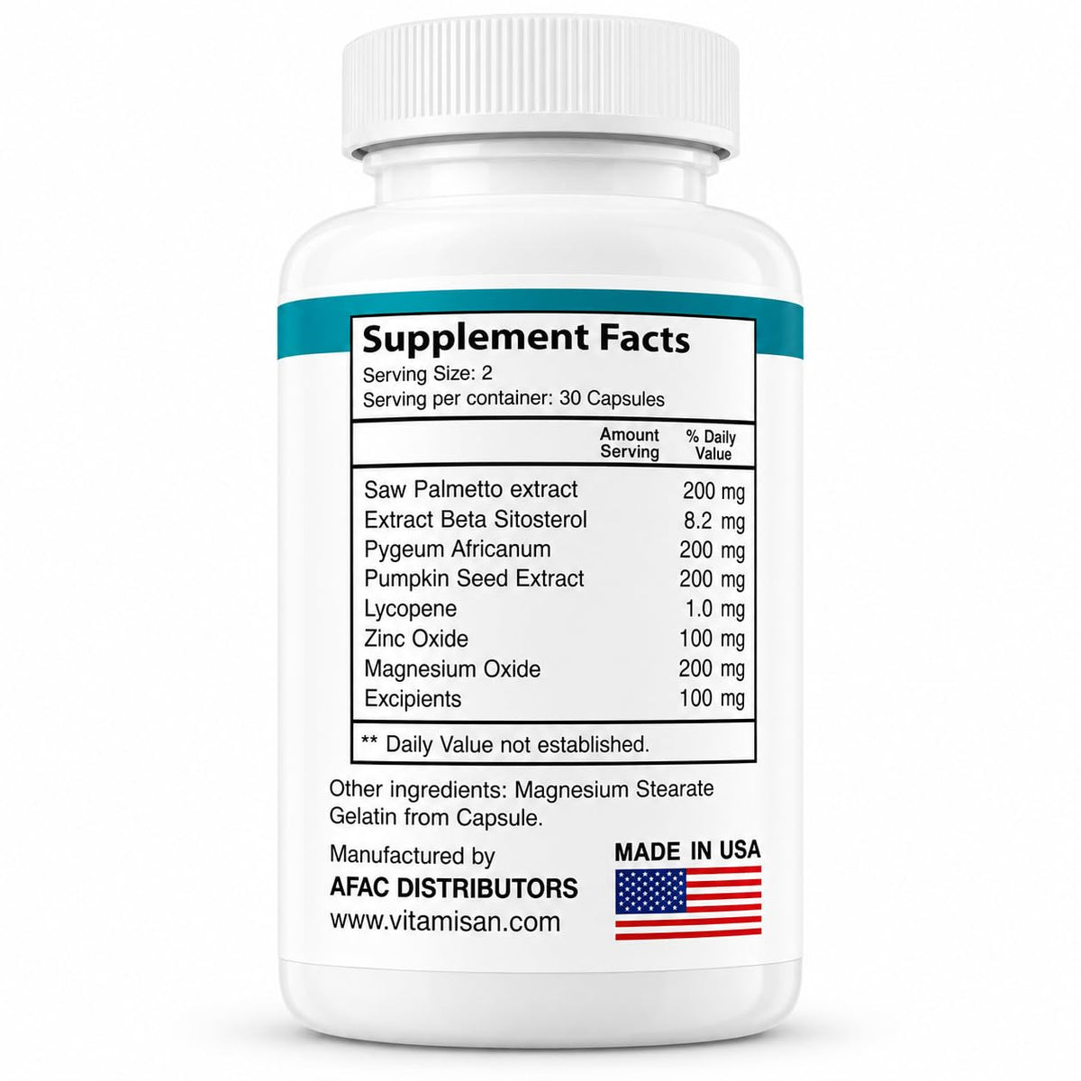 prosta san xl Prosta-San XL Beta Sitosterol with Saw Palmetto - 60 Capsules - image 2