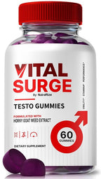 NutraRize Vital Surge Testo Gummies for Men - 60 Gummies