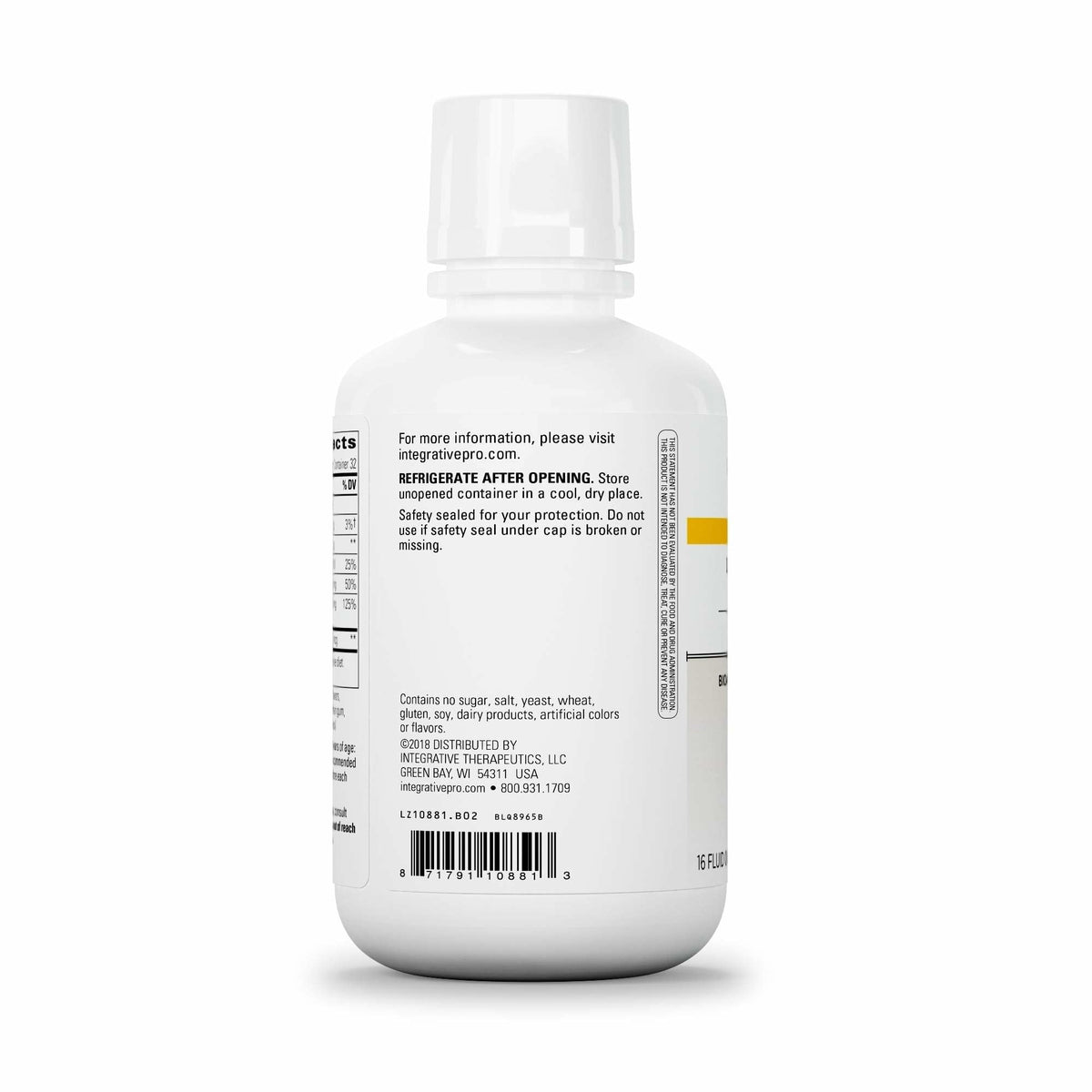 Integrative Therapeutics Liquid Calcium Magnesium Bone Support - 16 fl oz - image 3