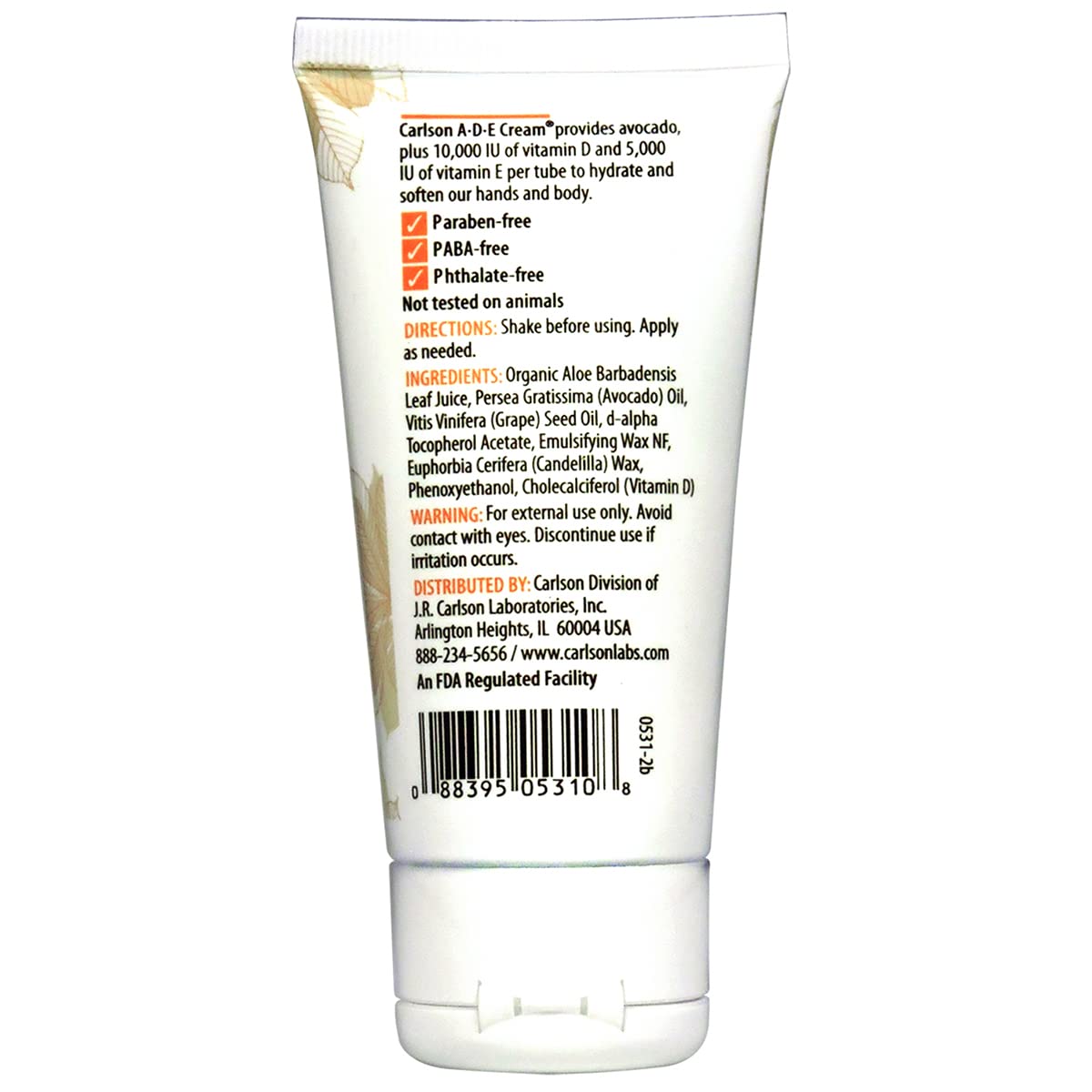 Carlson ADE Hand and Body Cream with Vitamin D - 2 oz - image 2