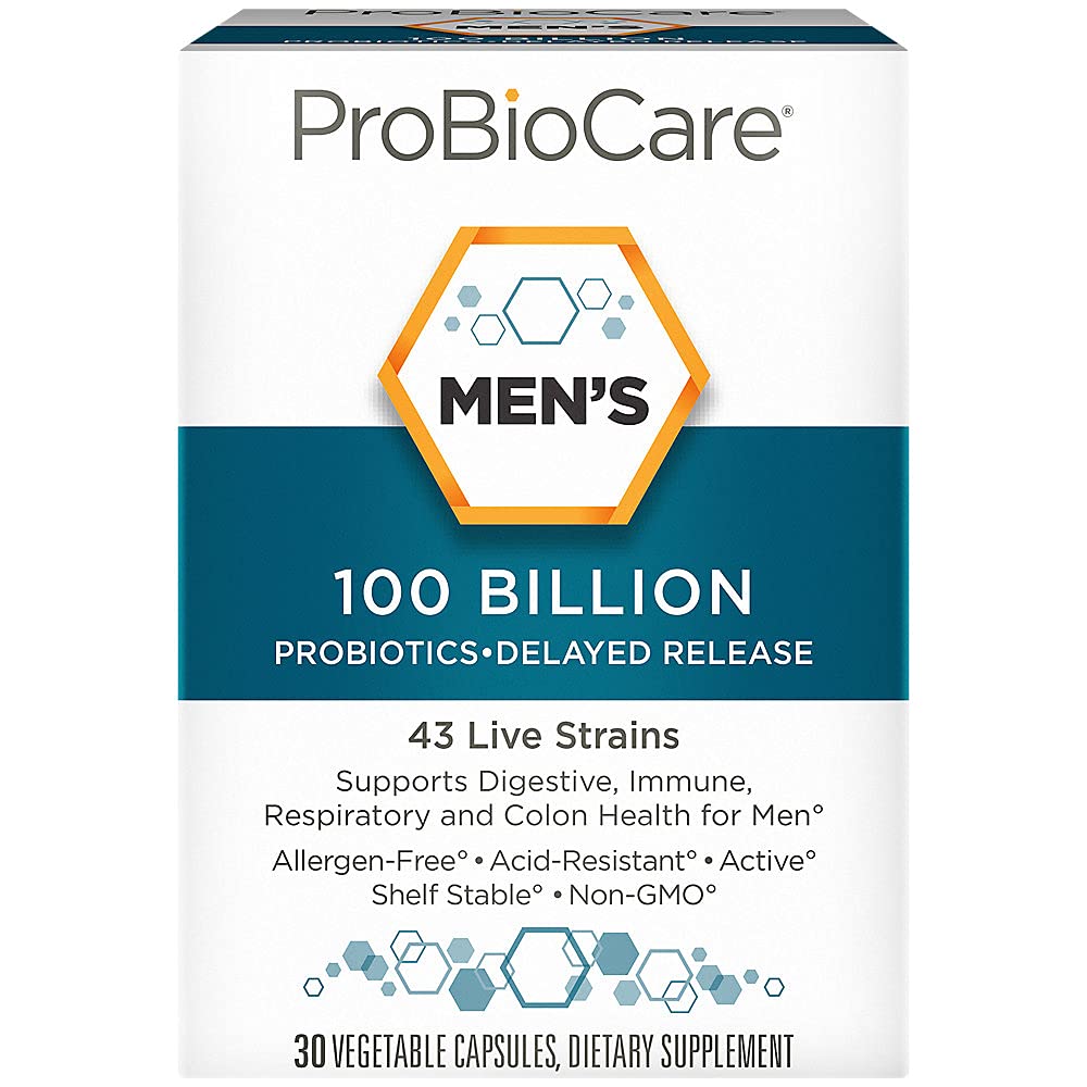 ProBioCare Probiotic for Men Advanced Formula 100 Billion CFUs