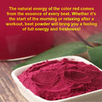 CLEEFLEN Beet Powder with Reishi Mushroom Extract - 6.35 oz - image 4