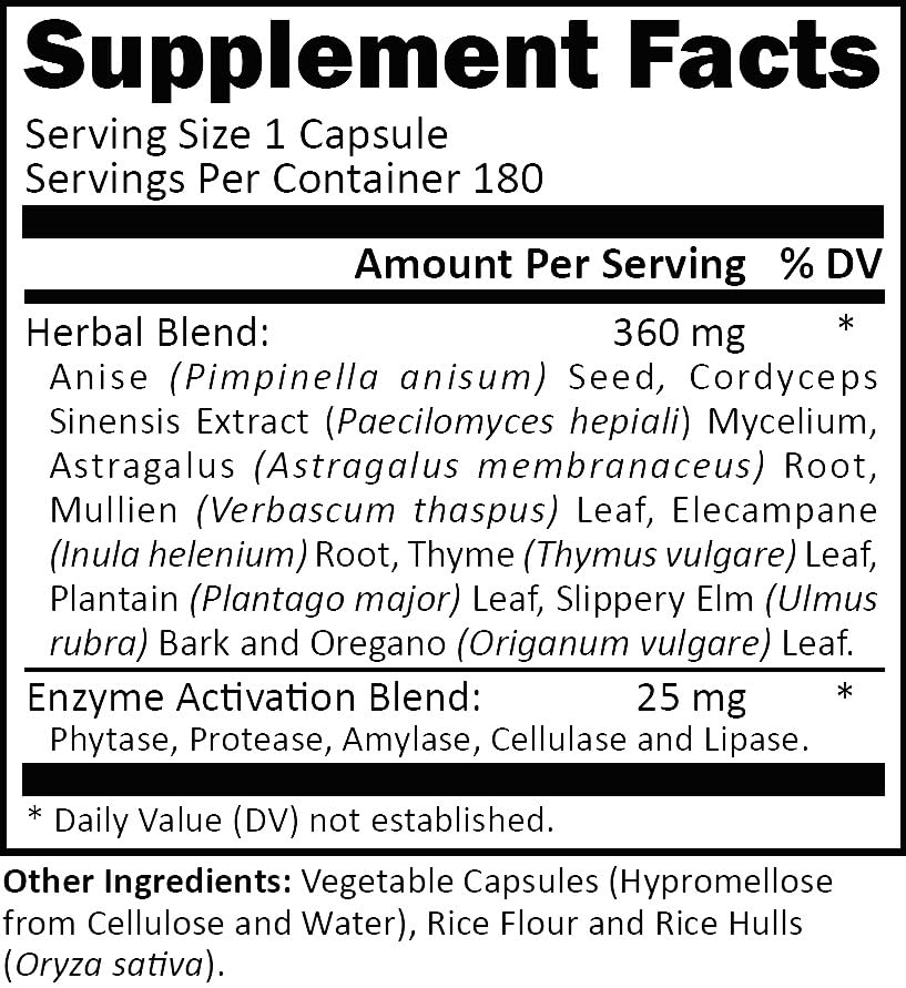 R-Garden Respiratory Lung System - 180 Capsules - image 2