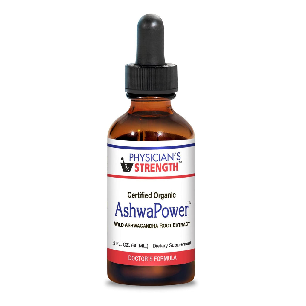 Physician's Strength AshwaPower Ashwagandha Root Extract - 2 fl oz