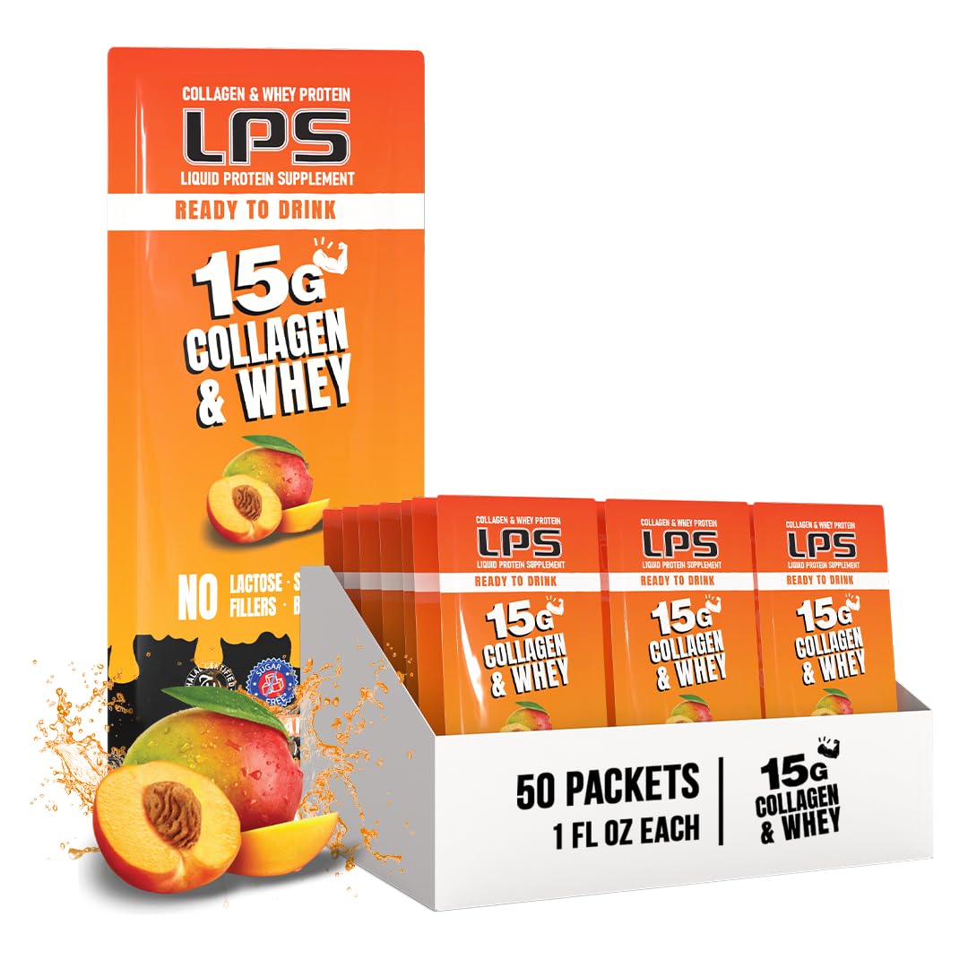 Nutritional Designs LPS Liquid Collagen & Whey Protein Supplement