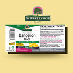 Nature's Answer Dandelion Root with Organic Alcohol Extract Fl Oz