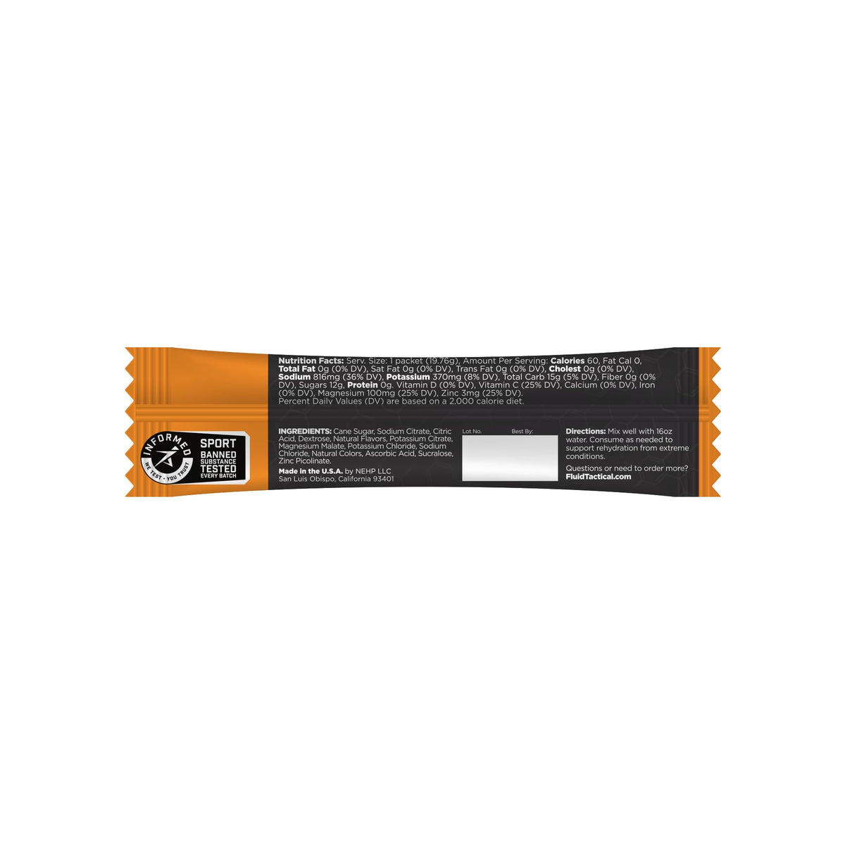 Fluid Tactical - ORS (Oral Rehydration Solution)