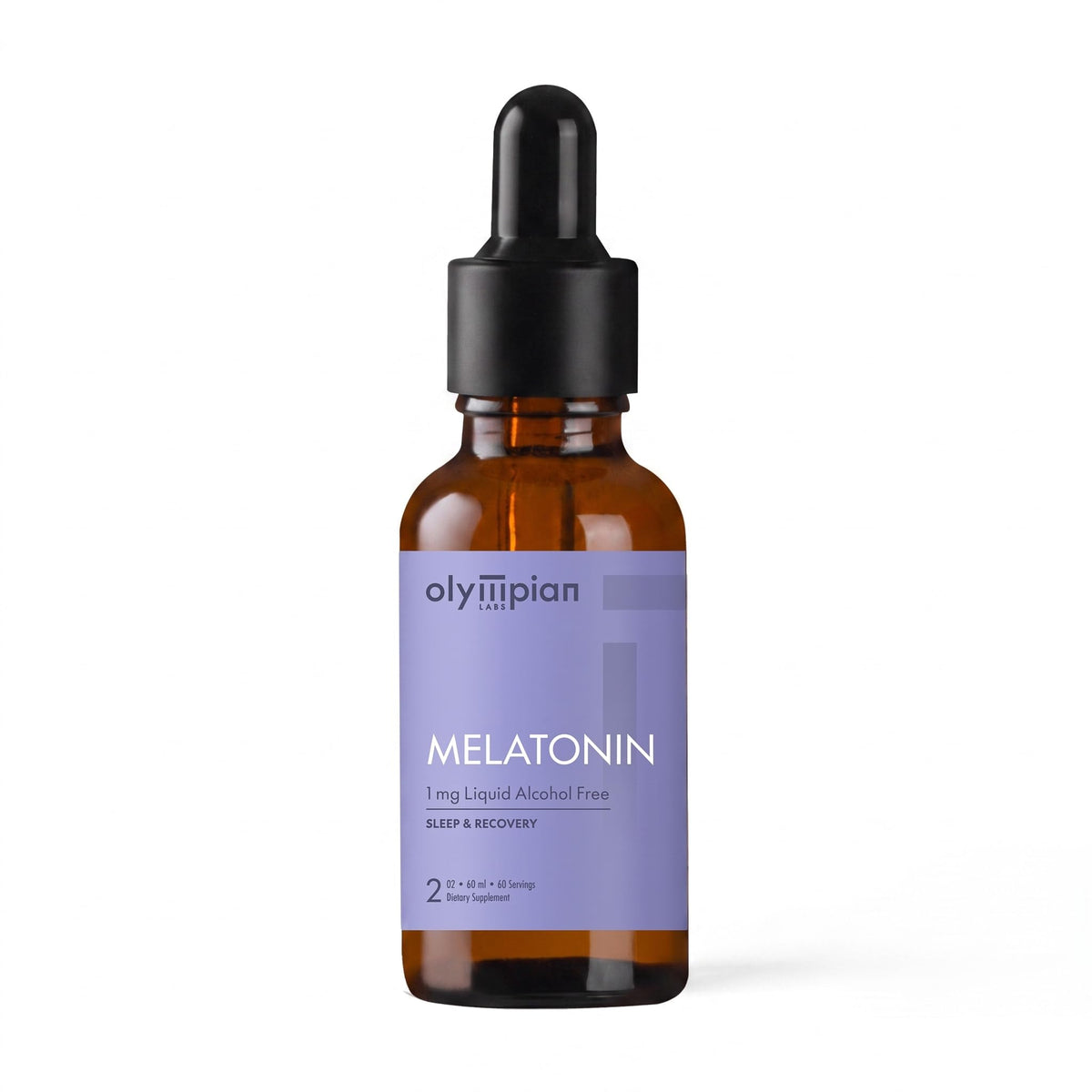 Olympian Labs Liquid Melatonin, Fall Asleep Naturally, Alcohol Free