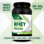 BioX Natural Whey Isolate Protein Powder Unflavoured - 1.8 LB - image 3