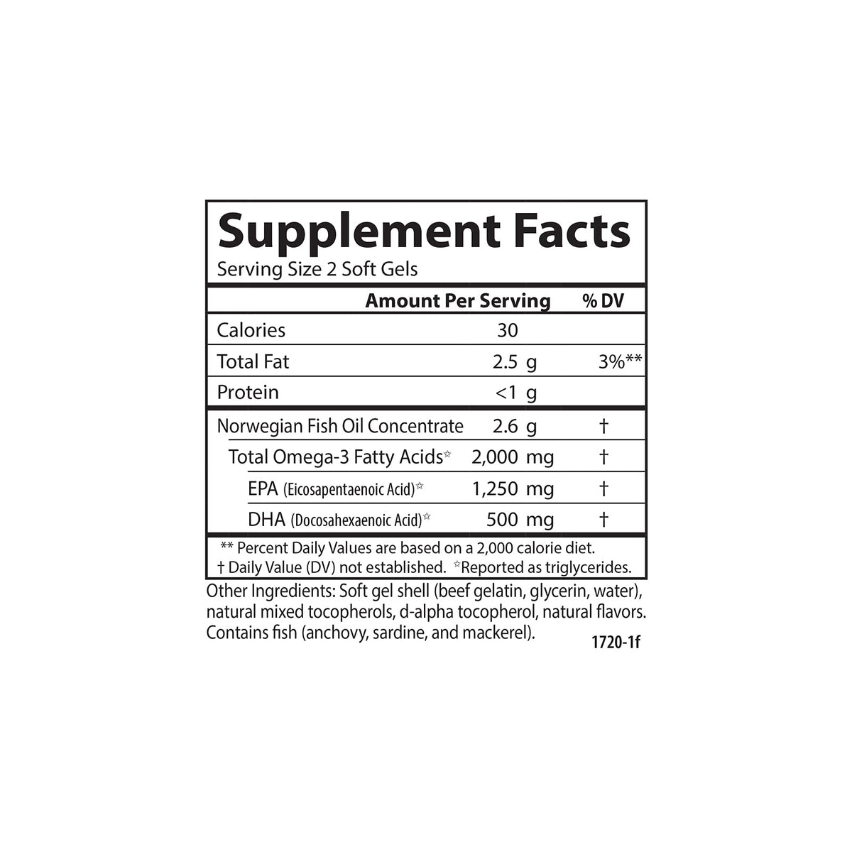 Carlson Maximum Omega 2000 Wild-Caught Omega-3 - 60 Softgels - image 4