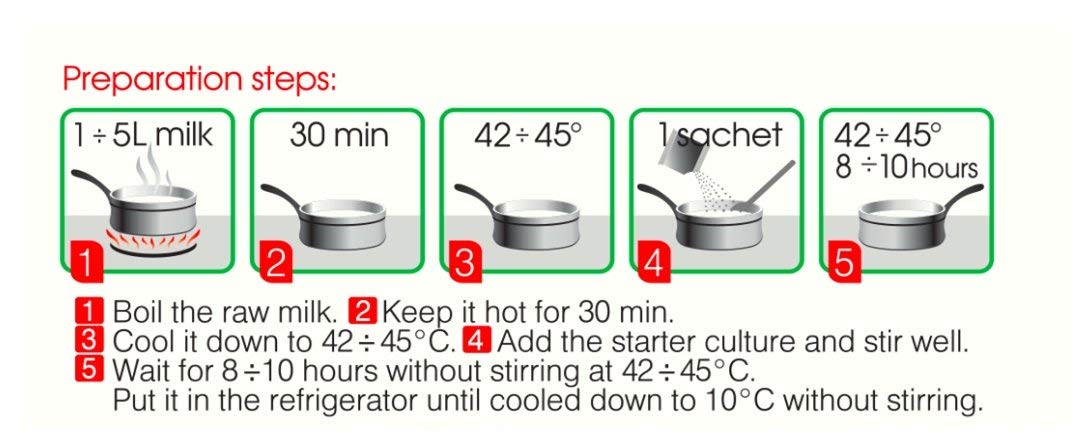 Genesis Bulgarian Yogurt Starter Culture - Natural Probiotic