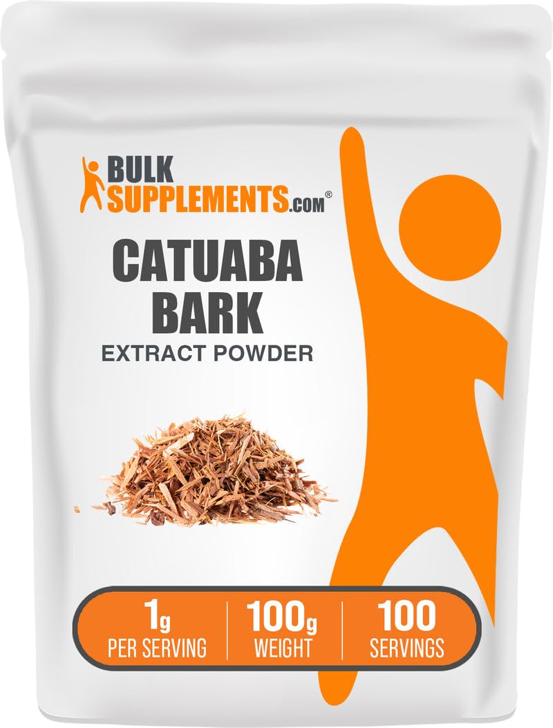 BulkSupplements Catuaba Bark Extract Powder - 100g