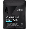 Sports Research Omega-3 Fish Oil 1250mg Alaska Pollock - 240 Softgels