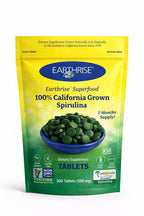 Earthrise Superfood California Grown Spirulina 500mg Tablets