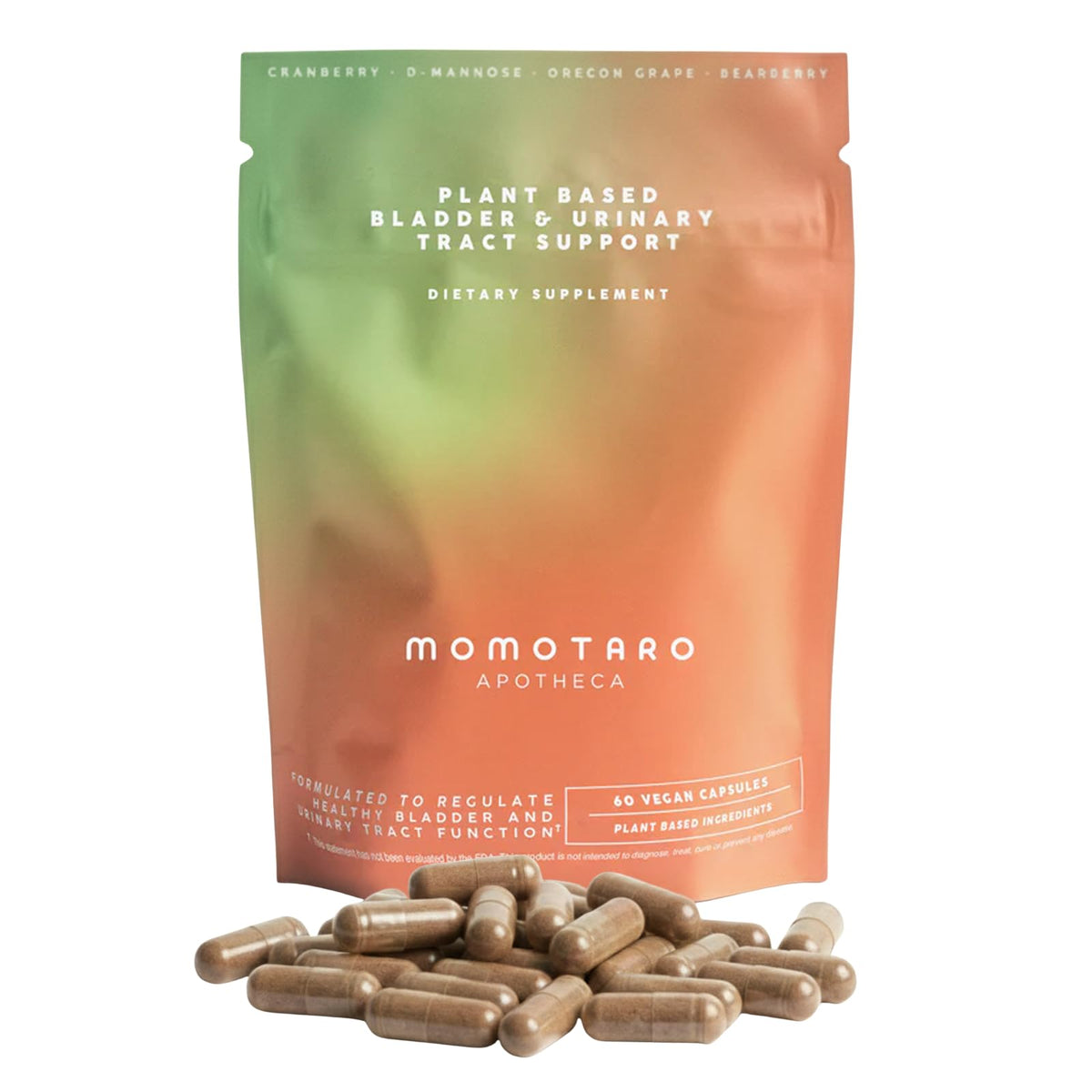 MOMOTARO APOTHECA Urinary Health Supplement - 60 Capsules