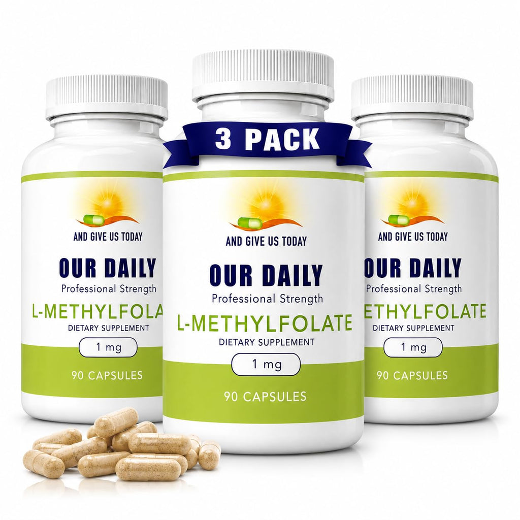 AND GIVE US TODAY OUR DAILY L-Methylfolate 1mg Vitamin B9