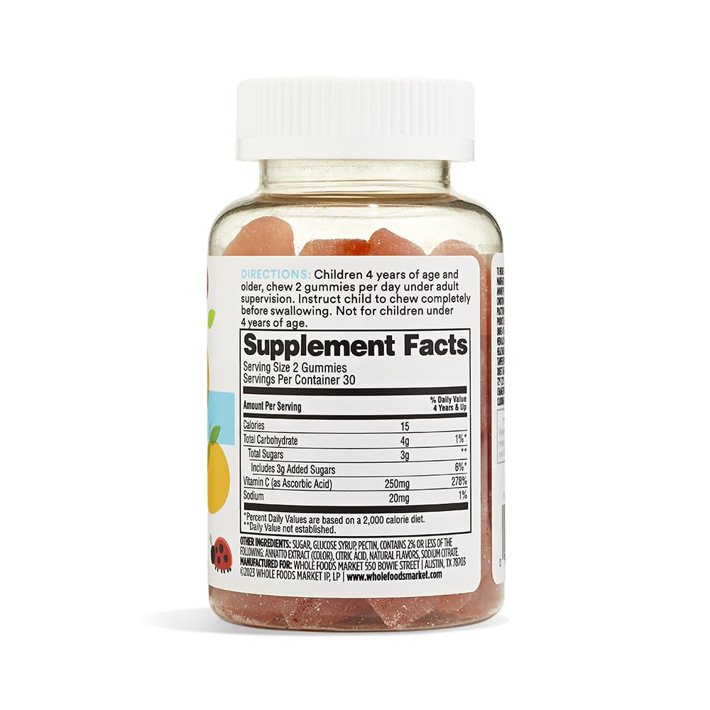 365 by Whole Foods Market Vitamin C Gummies - 60 Count - image 2